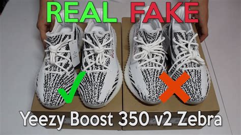 adidas yeezy zebra real vs fake|yeezy 350 zebra restock 2022.